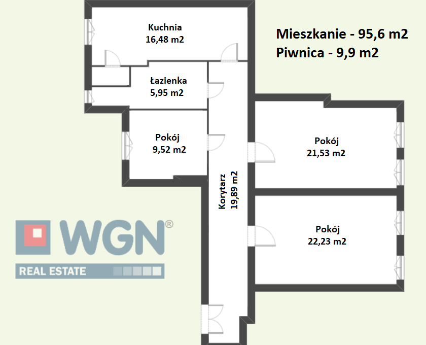 Plan graficzny-Śniadeckich 16m10 Poznań