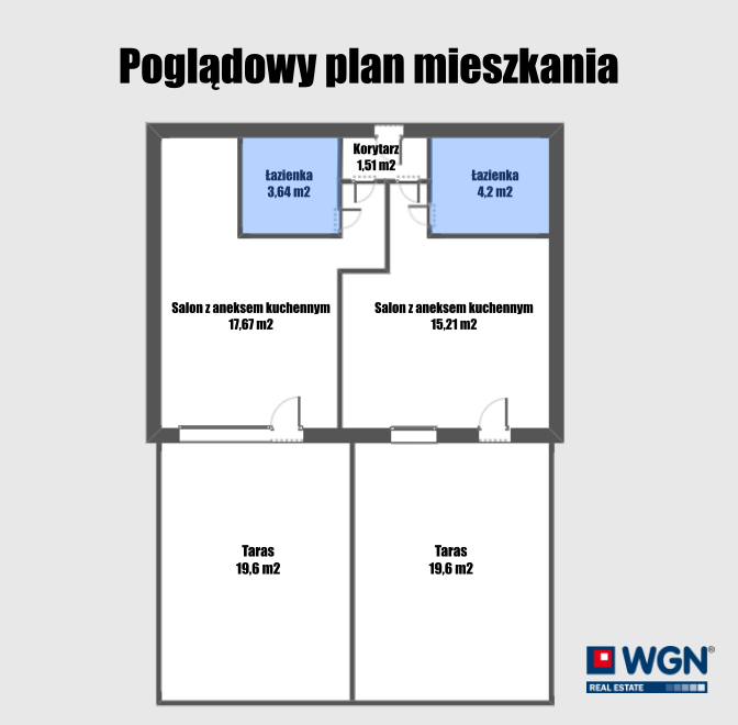 Plan mieszkania_Jasielska kawalerki