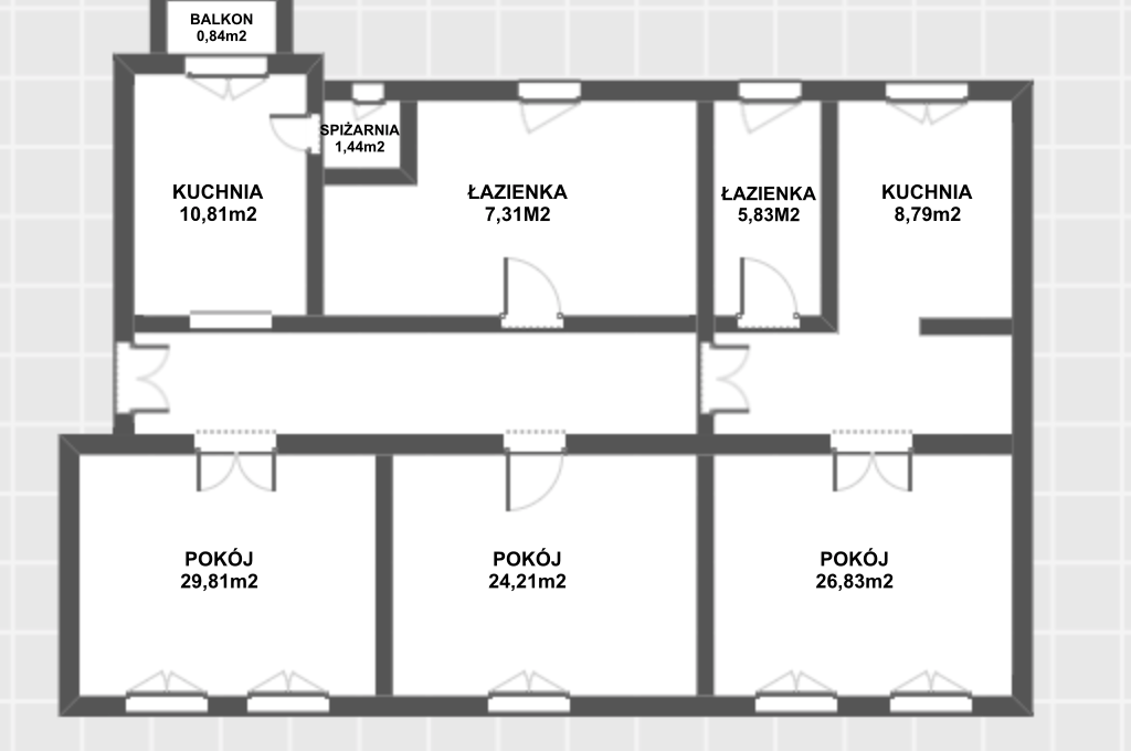 Plan Mieszkania Głogowska 98