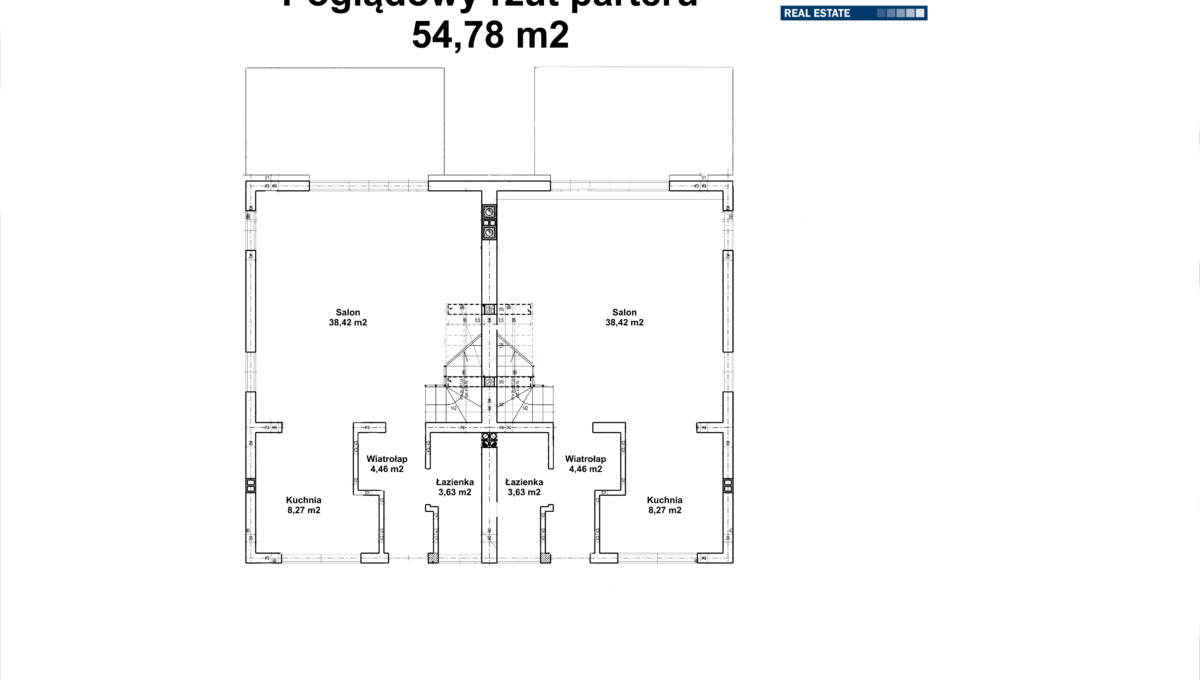 Poglądowy rzut parteru Kamionki ul. Kamienna-z logo (1)