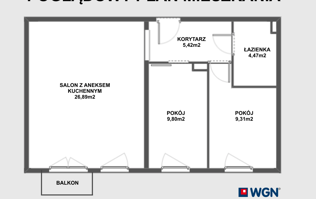 POGLĄDOWY PLAN MIESZKANIA PLEWISKA KOZŁOWSKIEGO 33