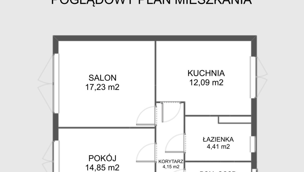 PLAN MIESZKANIA WĘGIERSKIE