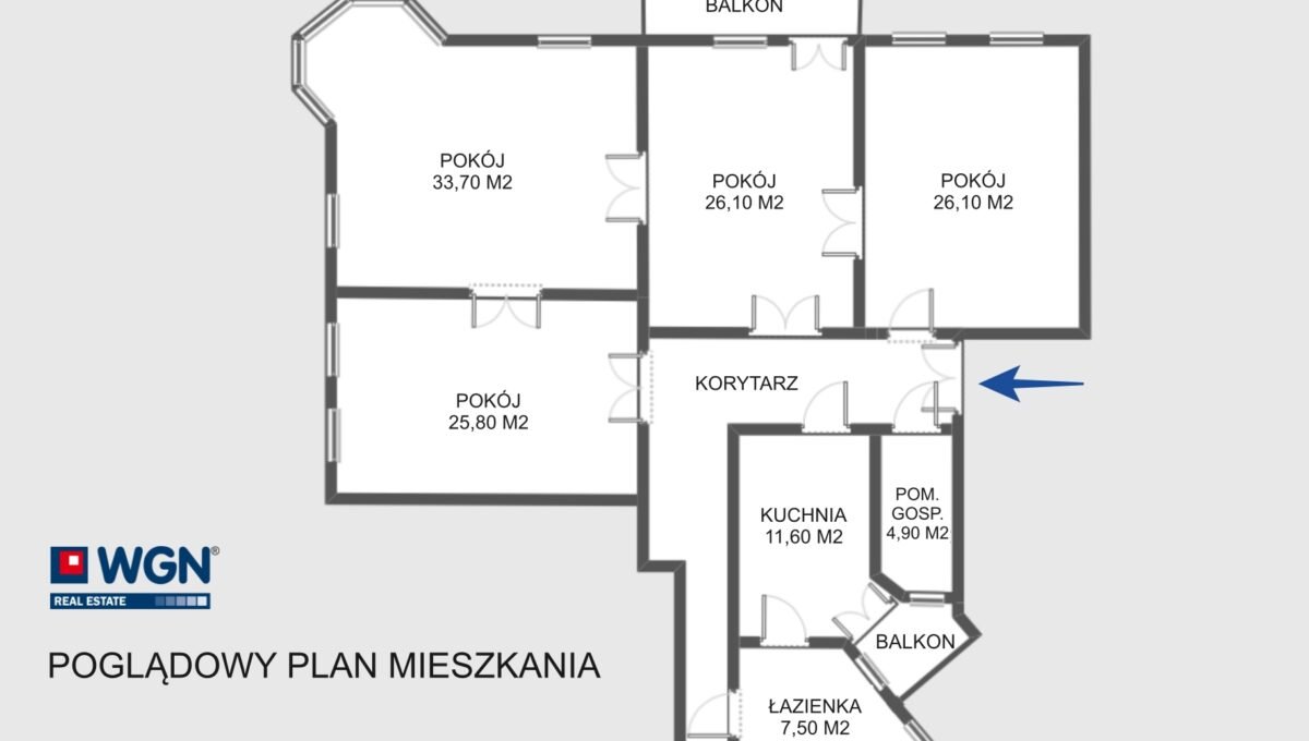 RZUT MIESZKANIA WAWRZYNIAKA